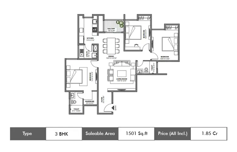 2 BHK