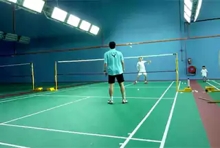 Jogging Track Badminton Court