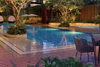 Pool deck