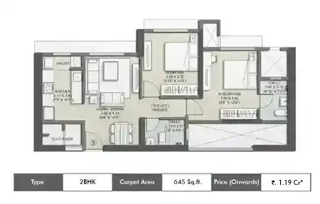 2 BHK-645