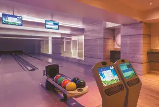 bowling alley