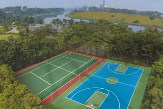 multi purposes ports court