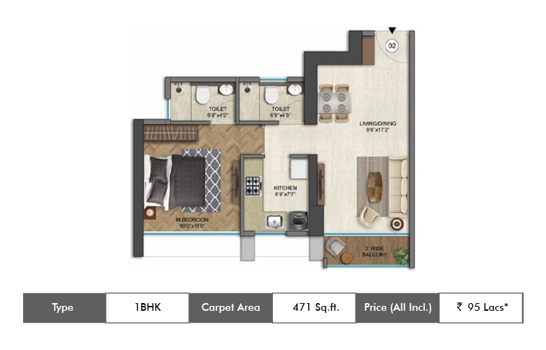 1 BHK-471