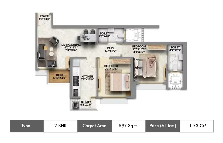 2BHK-597