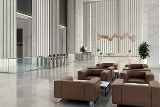 Triple-Height Lobby