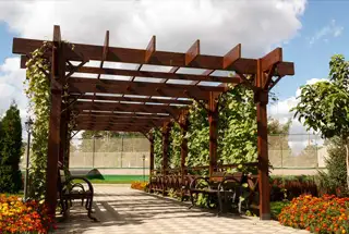 Pergola With Seating