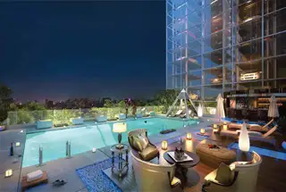 Pool Deck With Juice Bar