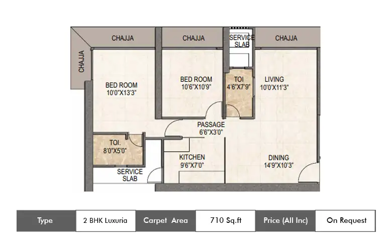 2BHK-710
