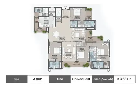 4 BHK SqFt