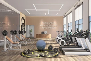 Uber-Modern Gymnasium